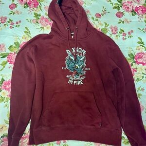 Dixxon Vixxon Maroon Hoodie